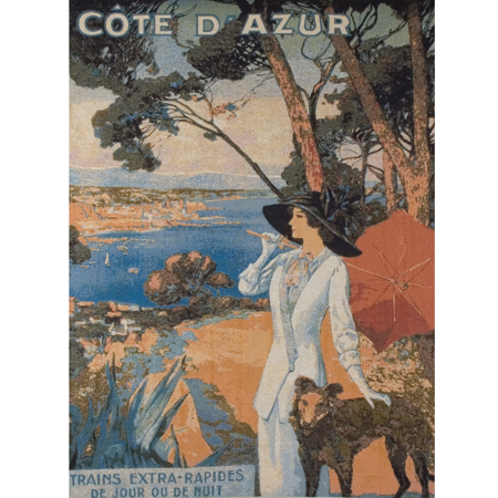 Wandteppich/Gobelin Cote d'Azur
