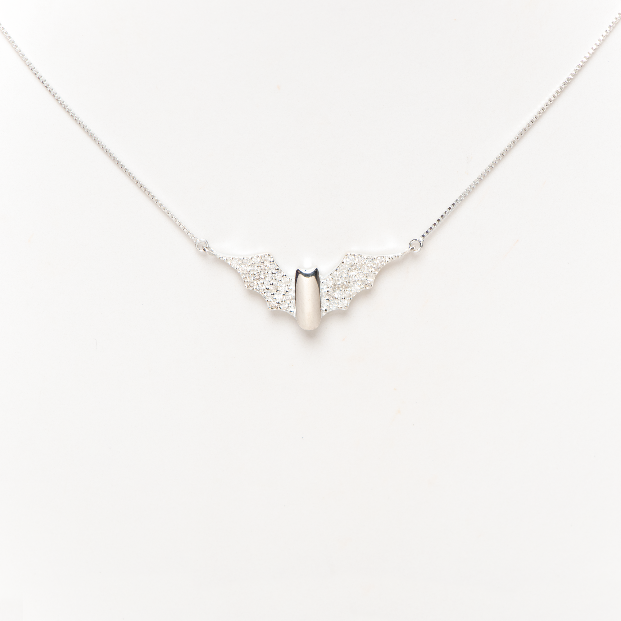 Halskette Zirconia Chiroptera