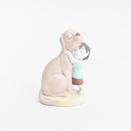 Skulptur Puppy Love