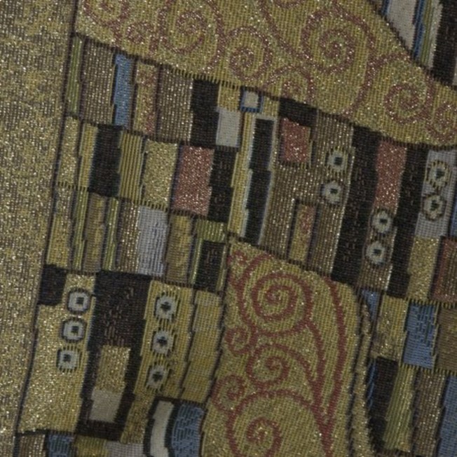 Gustav Klimt Der Kuss Gobelin Wandbehang Wandteppich Jacquard Weave 196x140cm