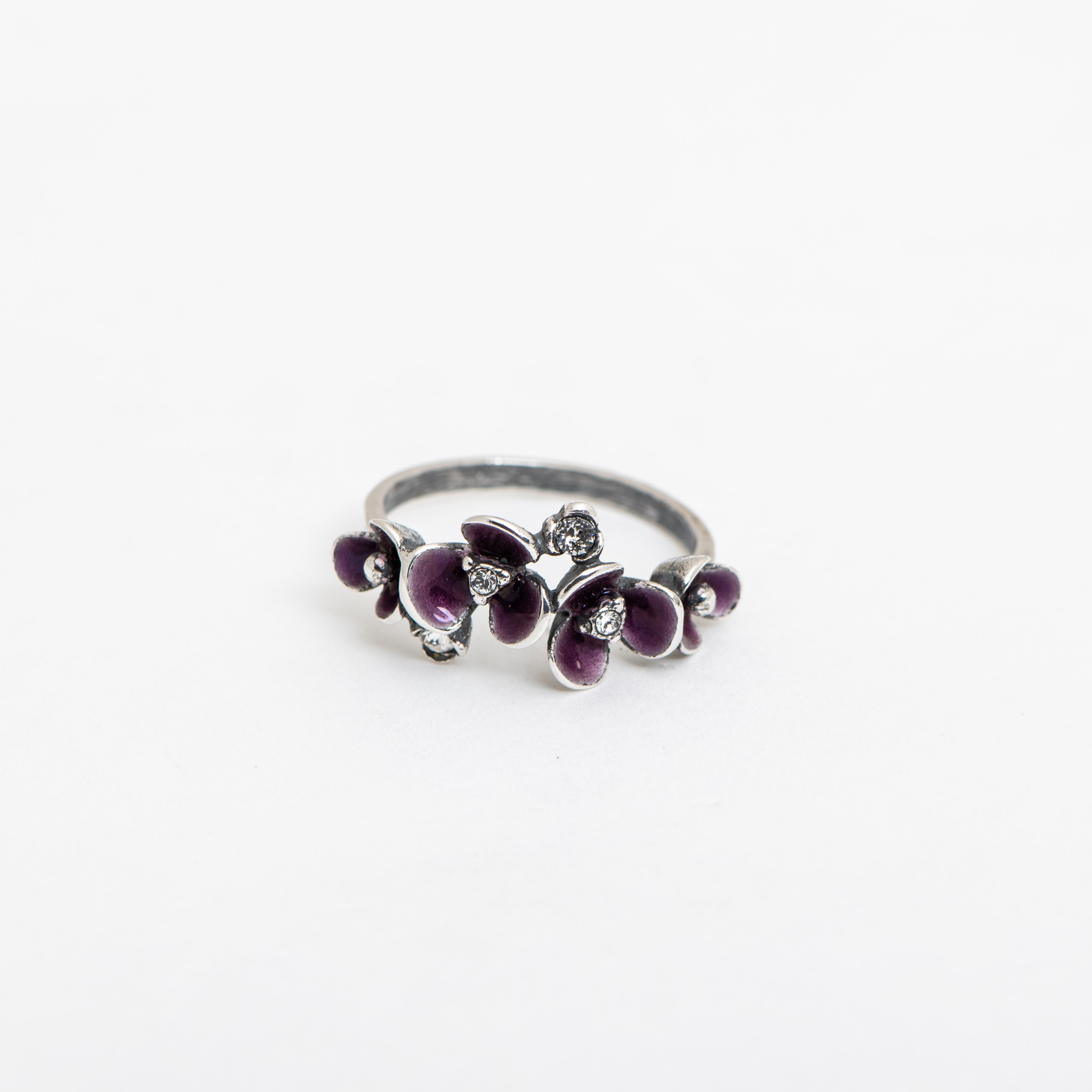 Ring Lila Blüte