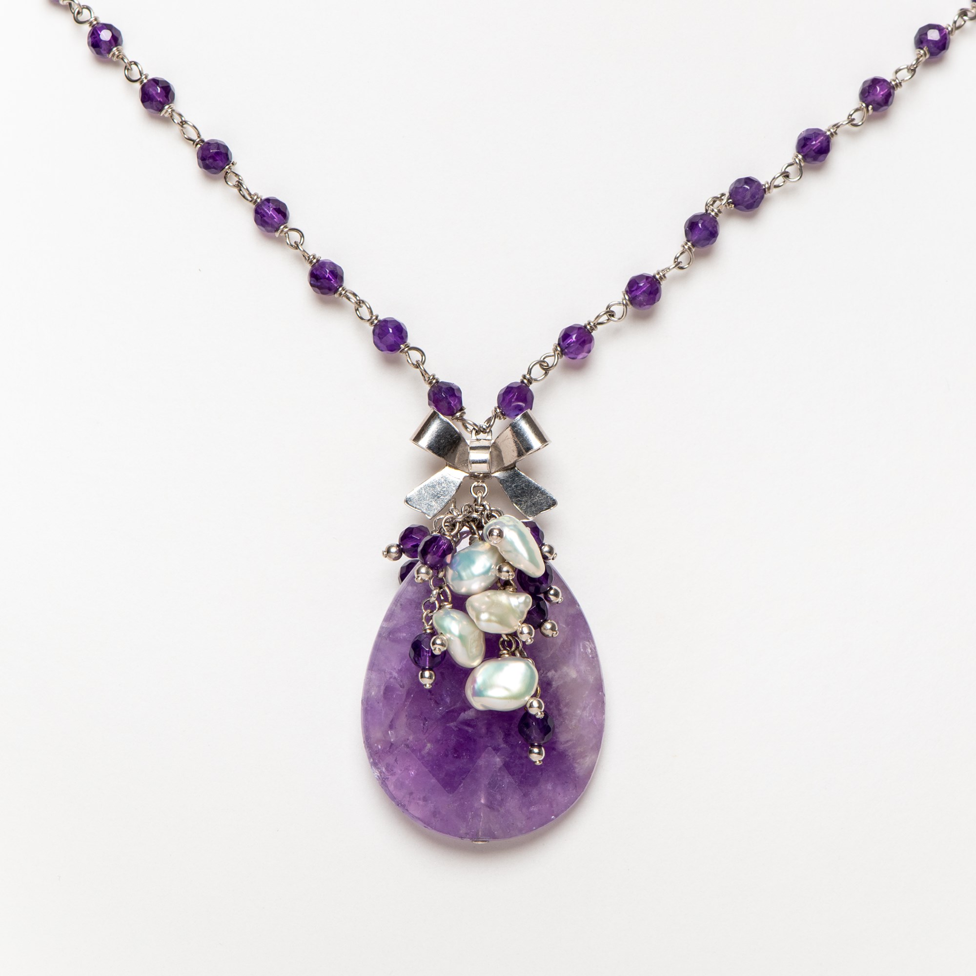 Halskette Amethyste