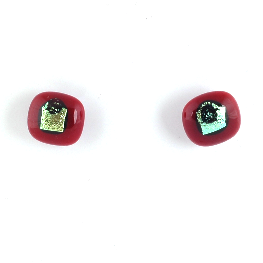 Ohrstecker Essence Ruby
