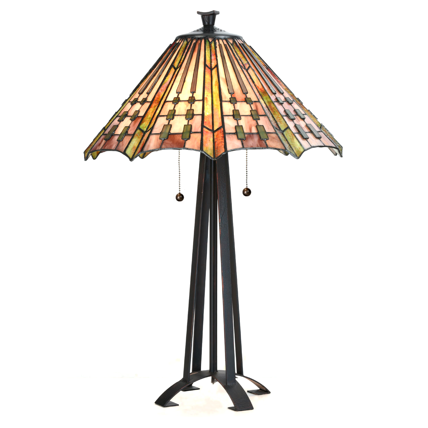 Tiffany Tischlampe Plissé