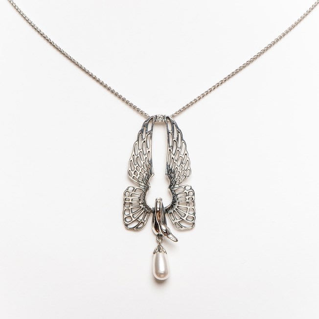 Halskette Swan Silber