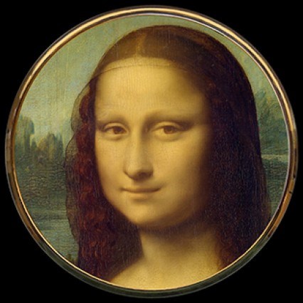 Handspiegel Mona Lisa