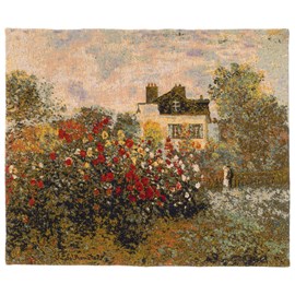 Wandteppich Haus und Garten von Monet