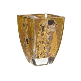 Glas-Teelicht Gustav Klimt | Der Kuss