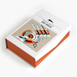 Grußkarte-Box | Art Deco