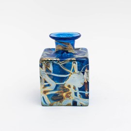 Art Nouveau Vase Tangle Klein Blau