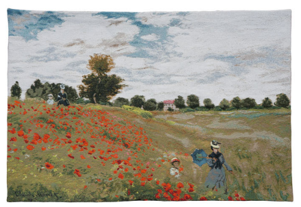 Gobelin Monet Mohnblumen