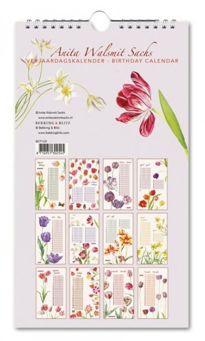 Geburtstagskalender Tulips