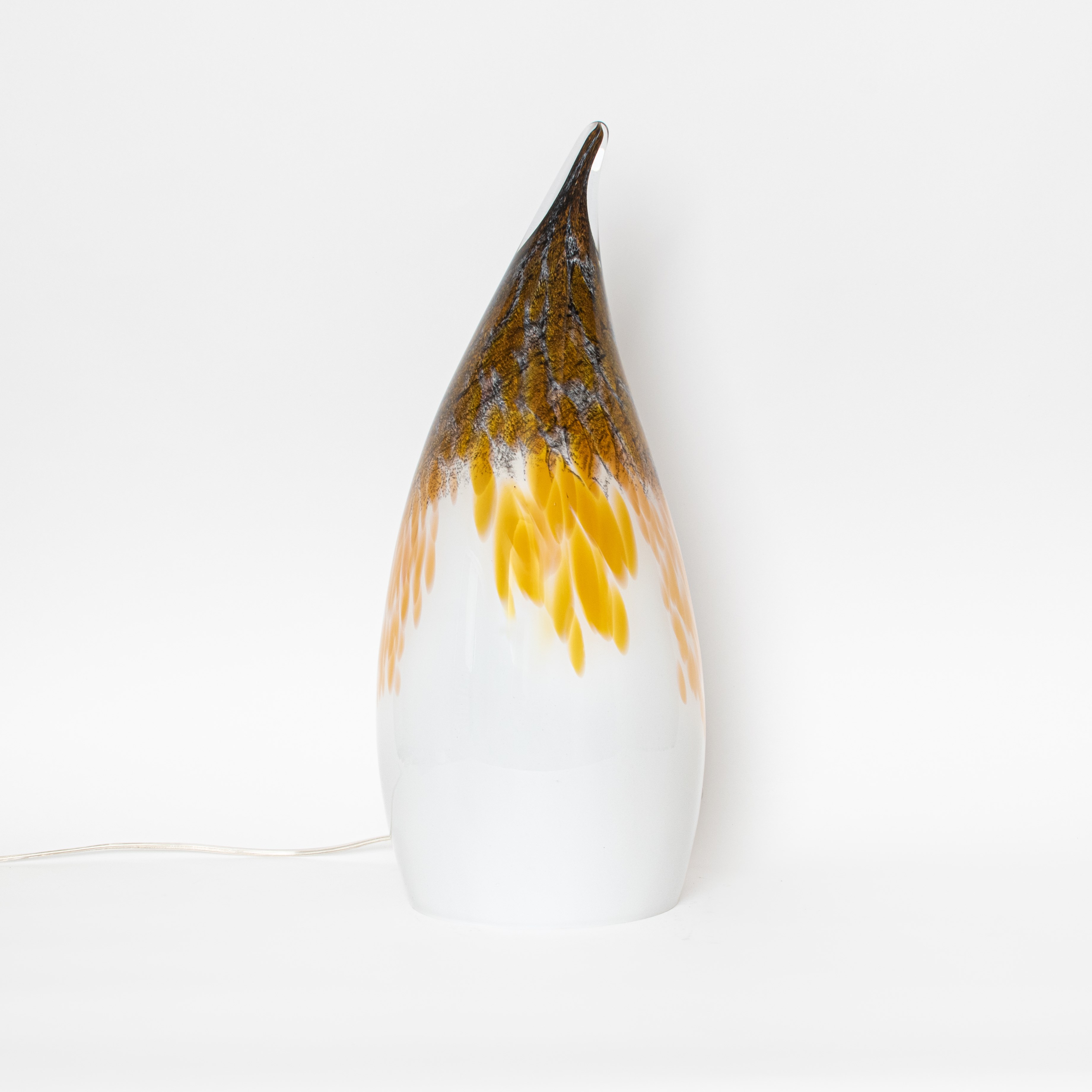Tischlampe Drop Marble Gold Schwarz