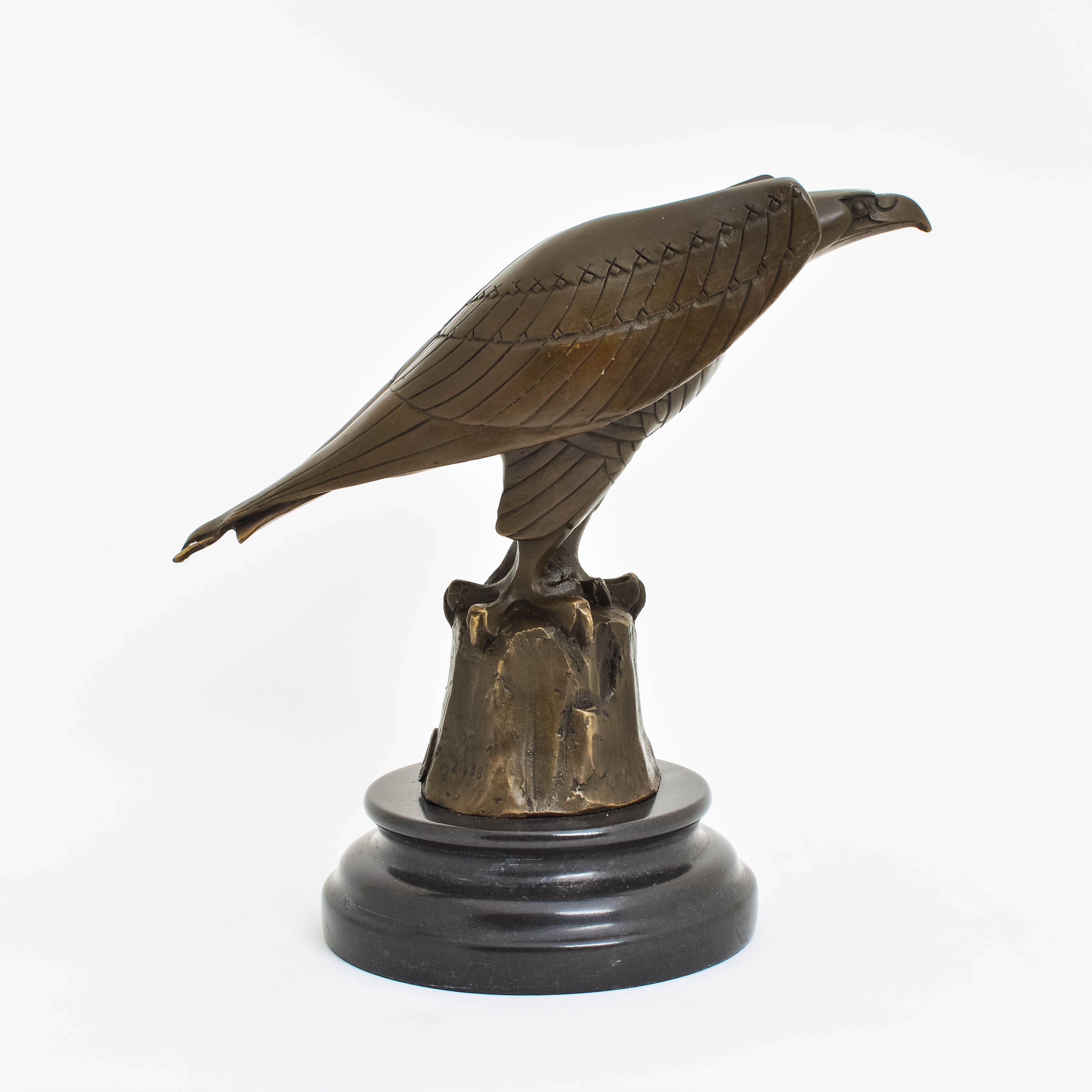 Bronzeskulptur Adler