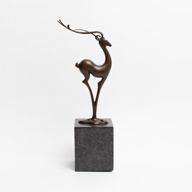 Bronzeskulptur Antelope