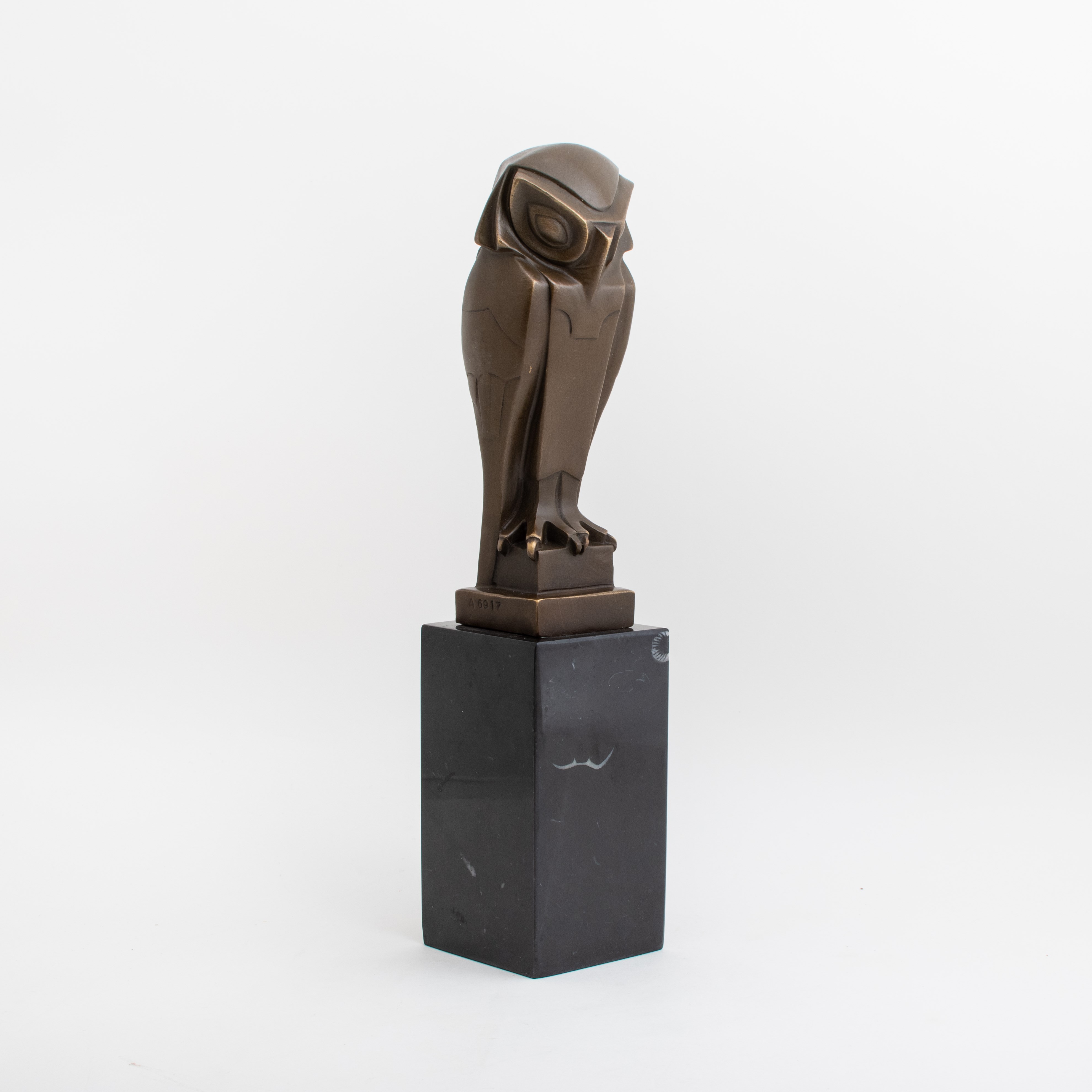 Bronzeskulptur Uiltje Knappen