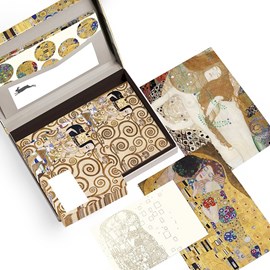 Luxus Briefpapier-Set Gustav Klimt