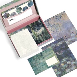 Luxus Briefpapier-Set Monet