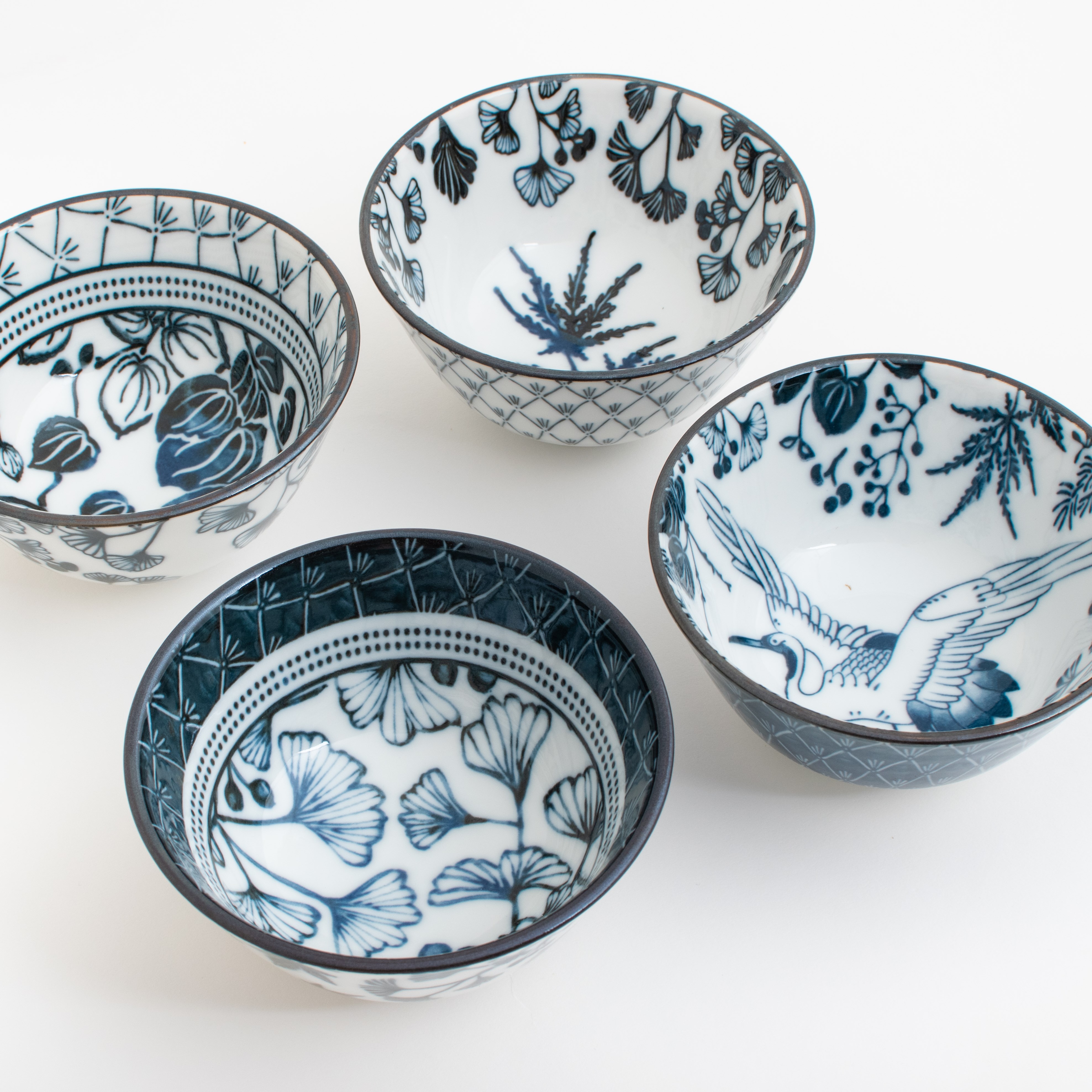Reisschalen-Set 'Flora Japonica'