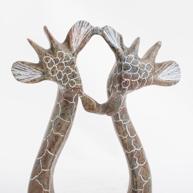 Skulptur Giraffenpaar 2