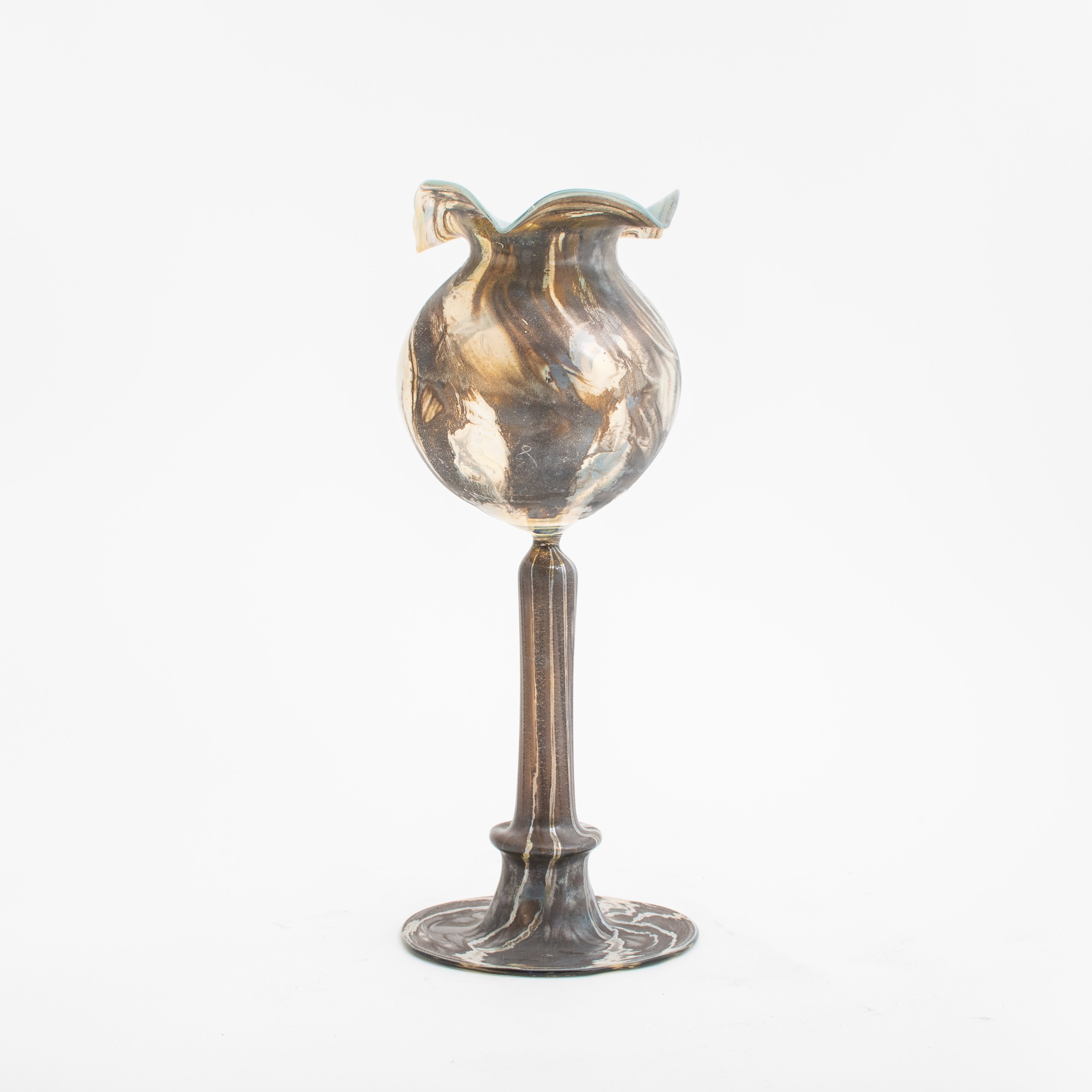 Jugendstil-Glas-Hagebutte