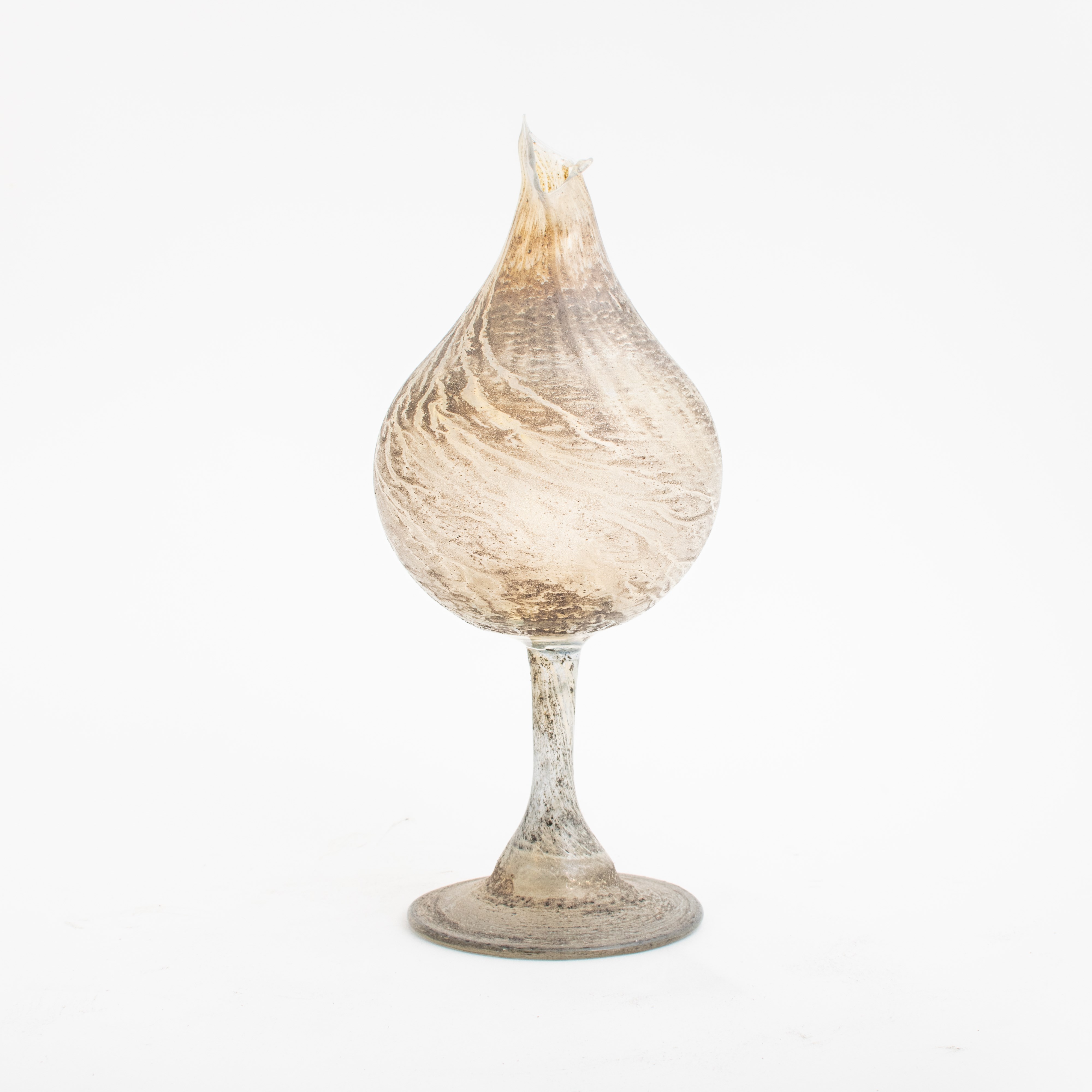 Jugendstil-Glasblütenknospe