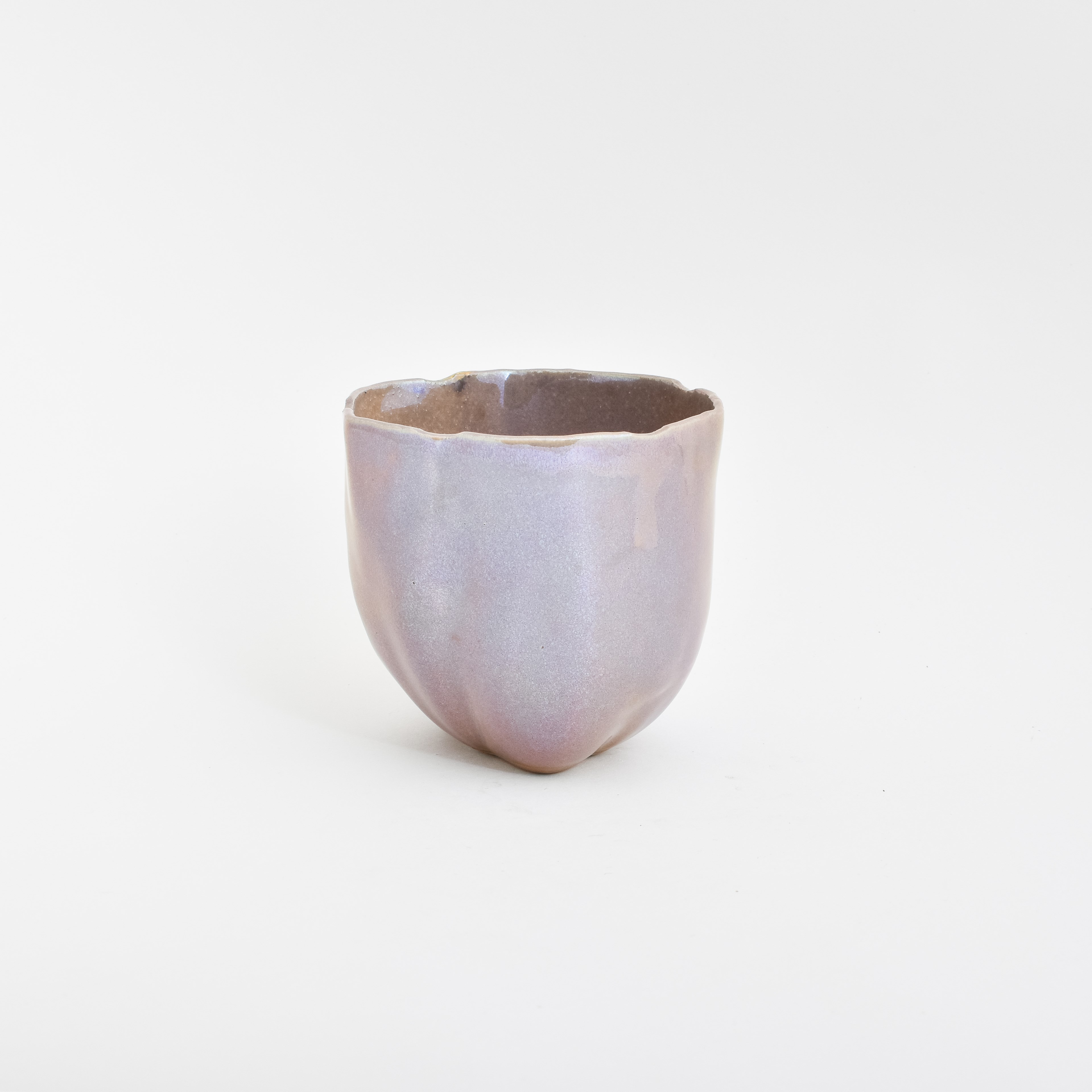 Keramiktopf klein Taupe