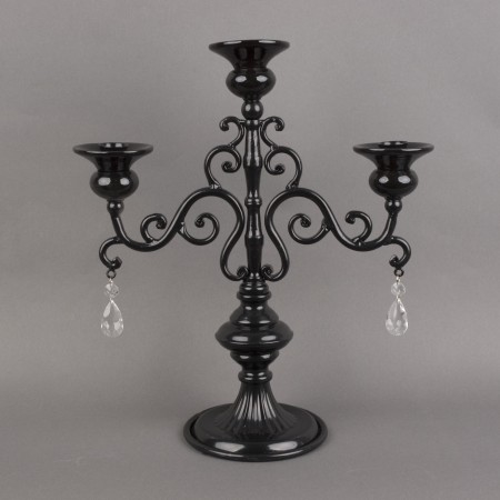 Kerzenleuchter Decorate Black 3 Armen Laag