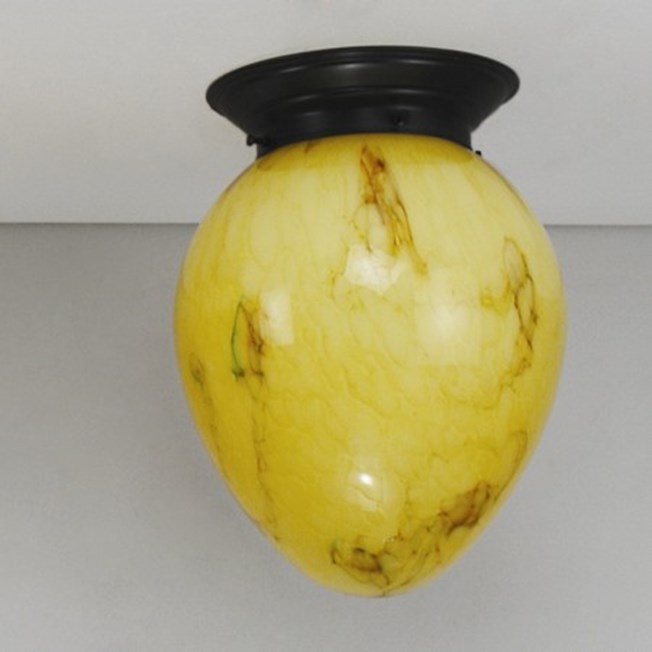Deckenlampe Egg Gelb