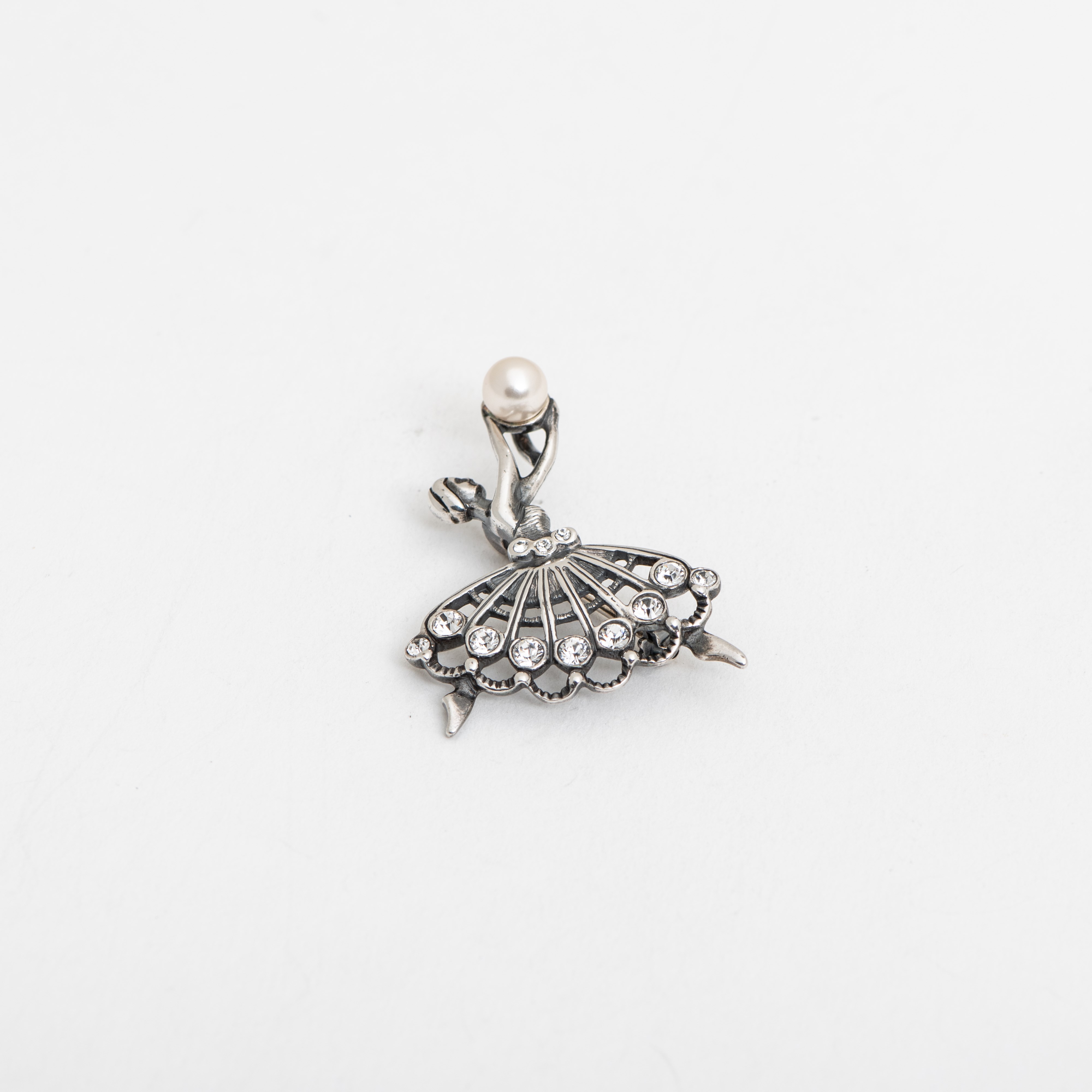 Broche / Anhänger Penelope met parel