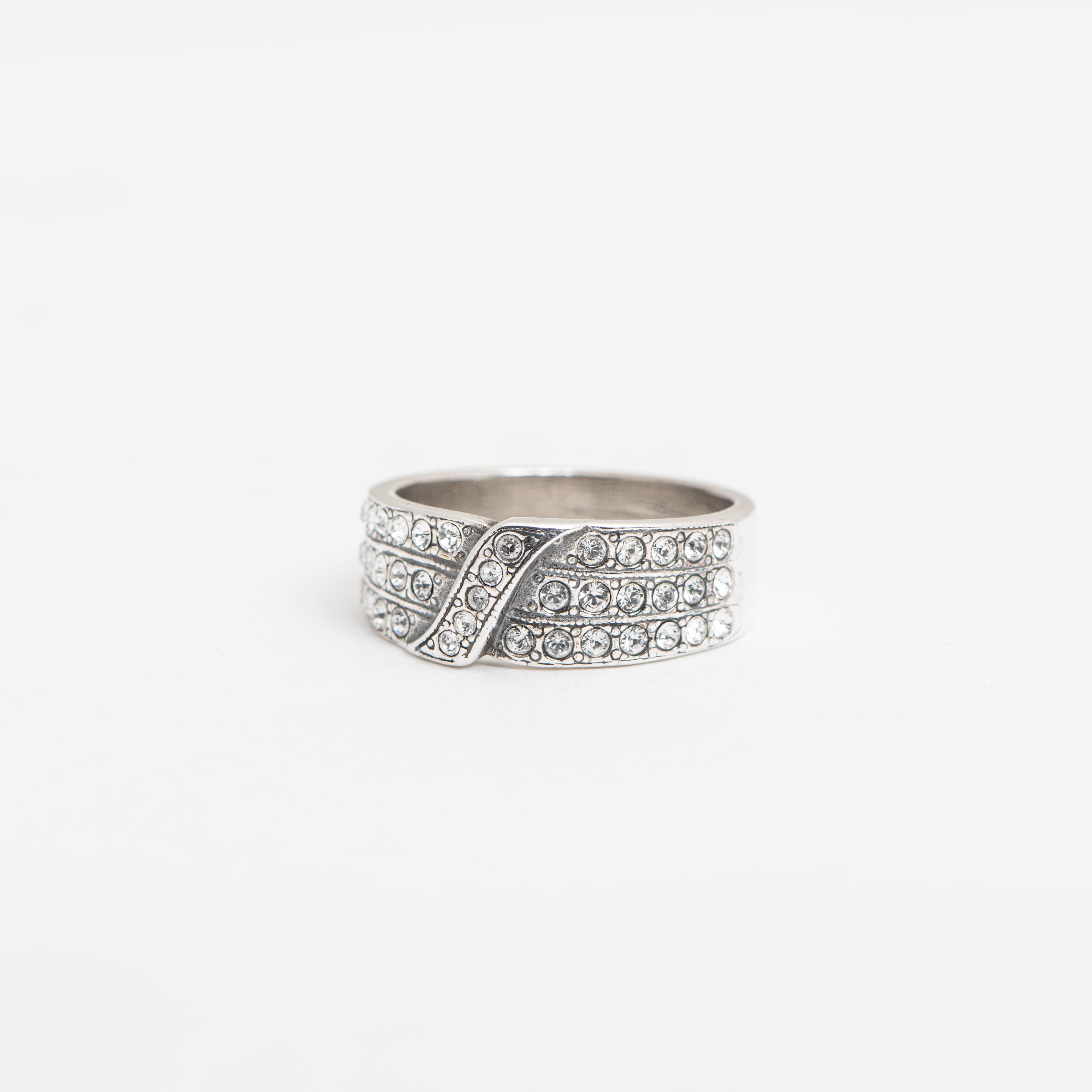 Ring Linea Swarovski kristallen
