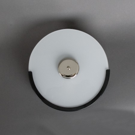 Treppenhausleuchte Circle Schwarz