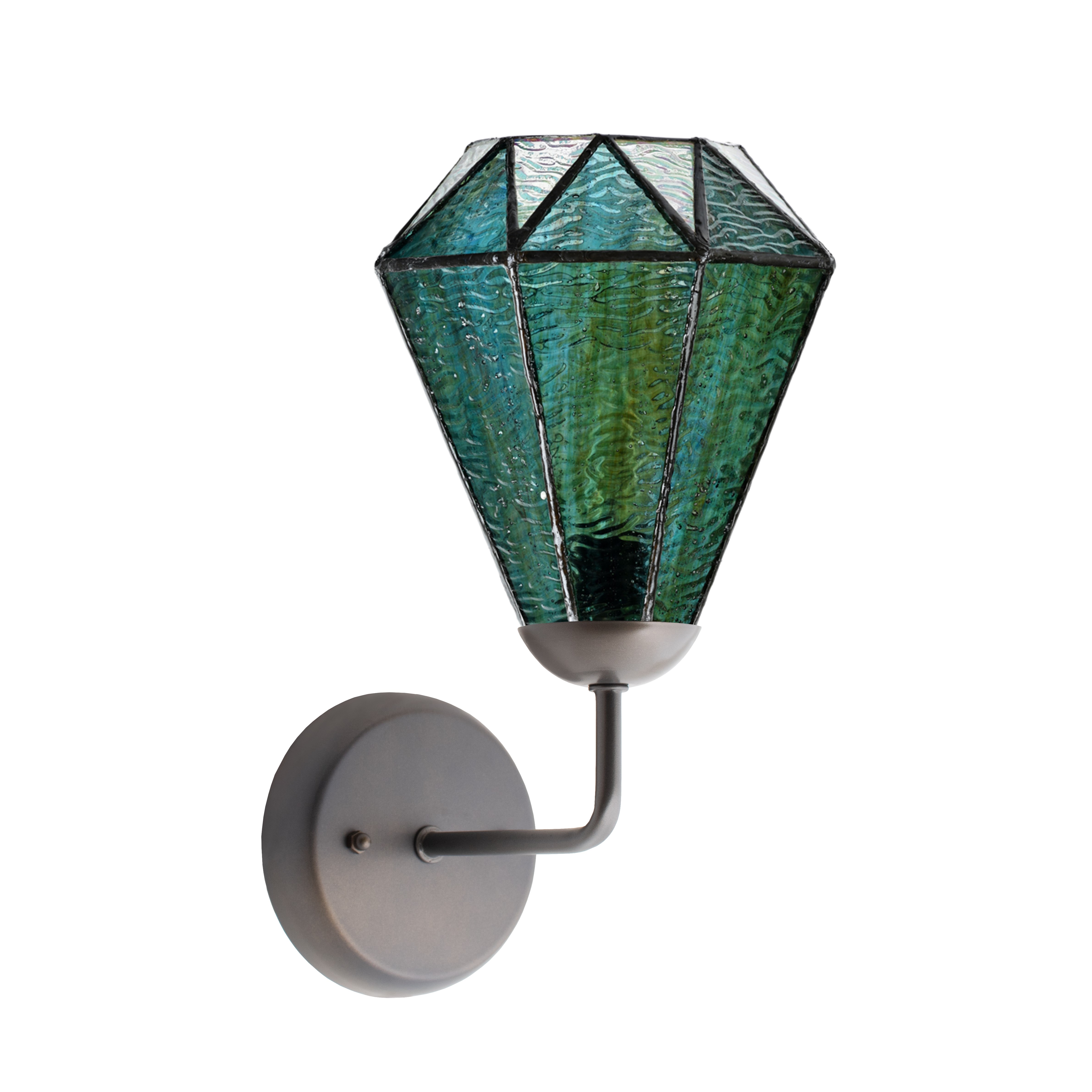Tiffany Wandleuchte mit Arata Green