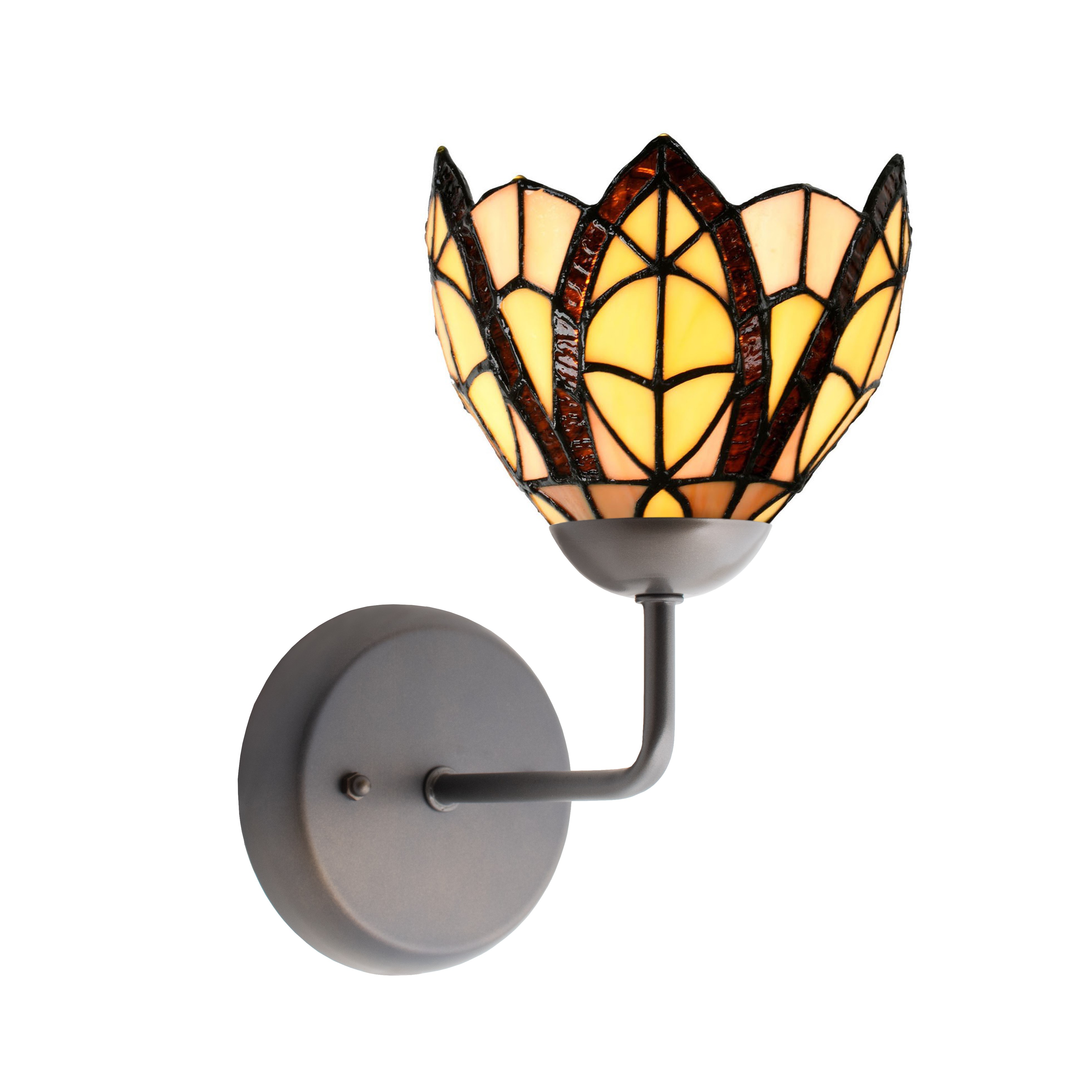 Tiffany Wandleuchte mit Flow Souplesse small