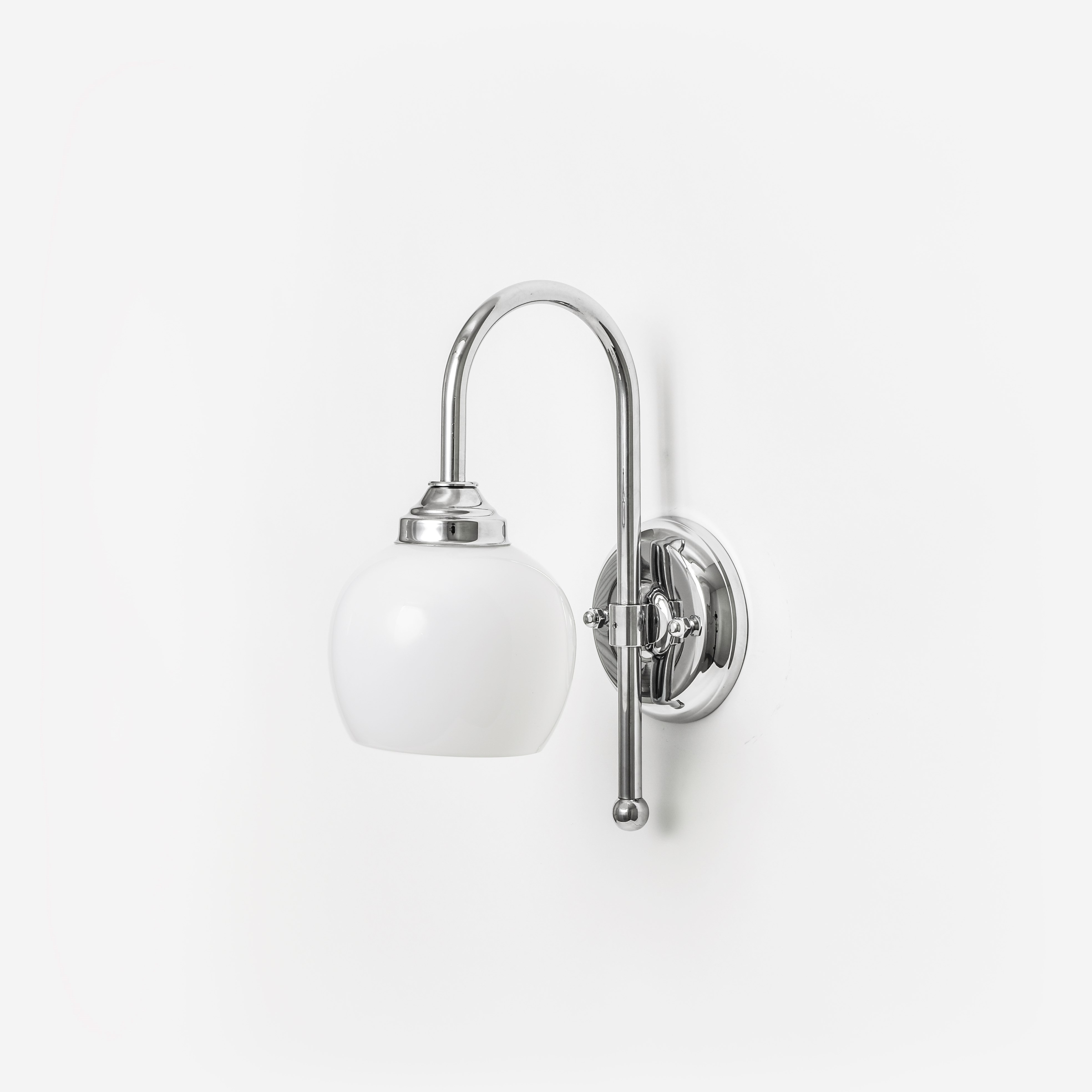Wandleuchte Raindrop Meander Chrom