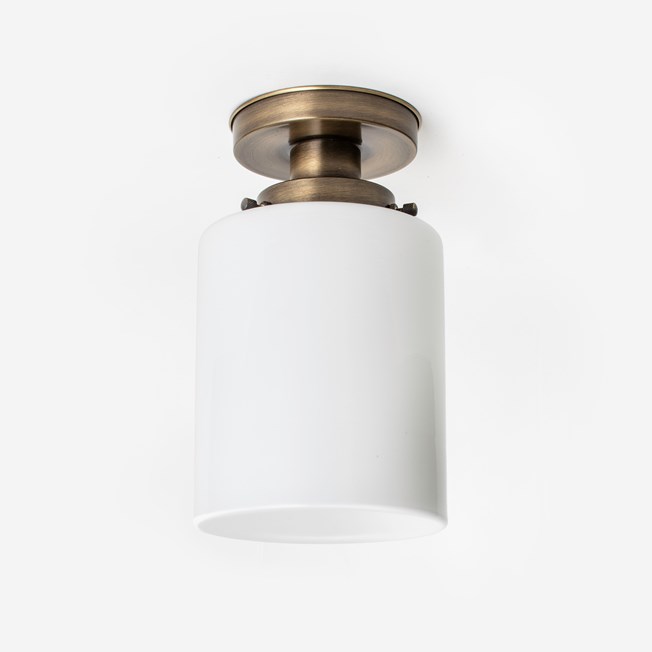 Deckenlampe Sleek Cylinder 20's Bronze