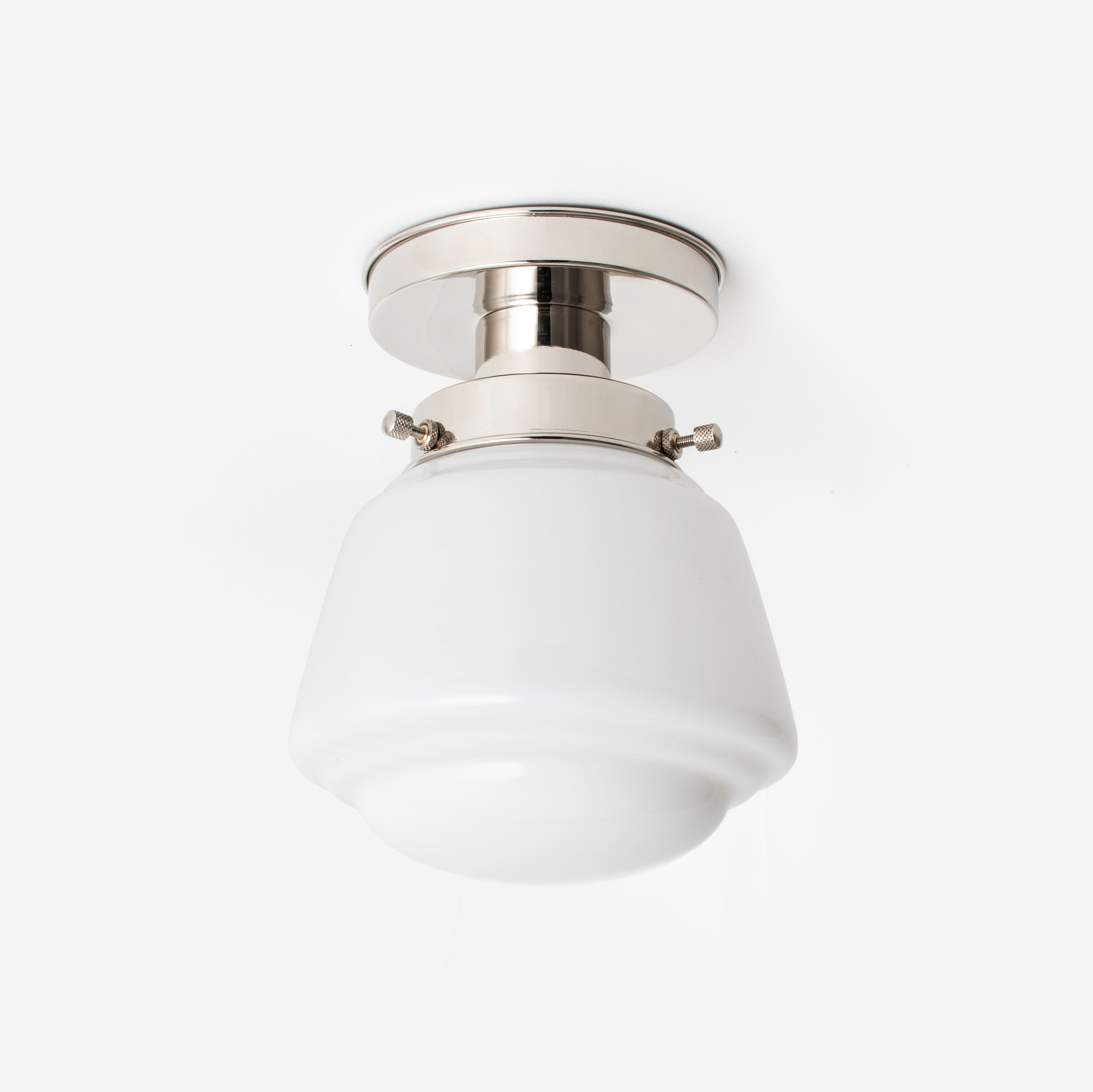 Deckenlampe High Button 20's Nickel