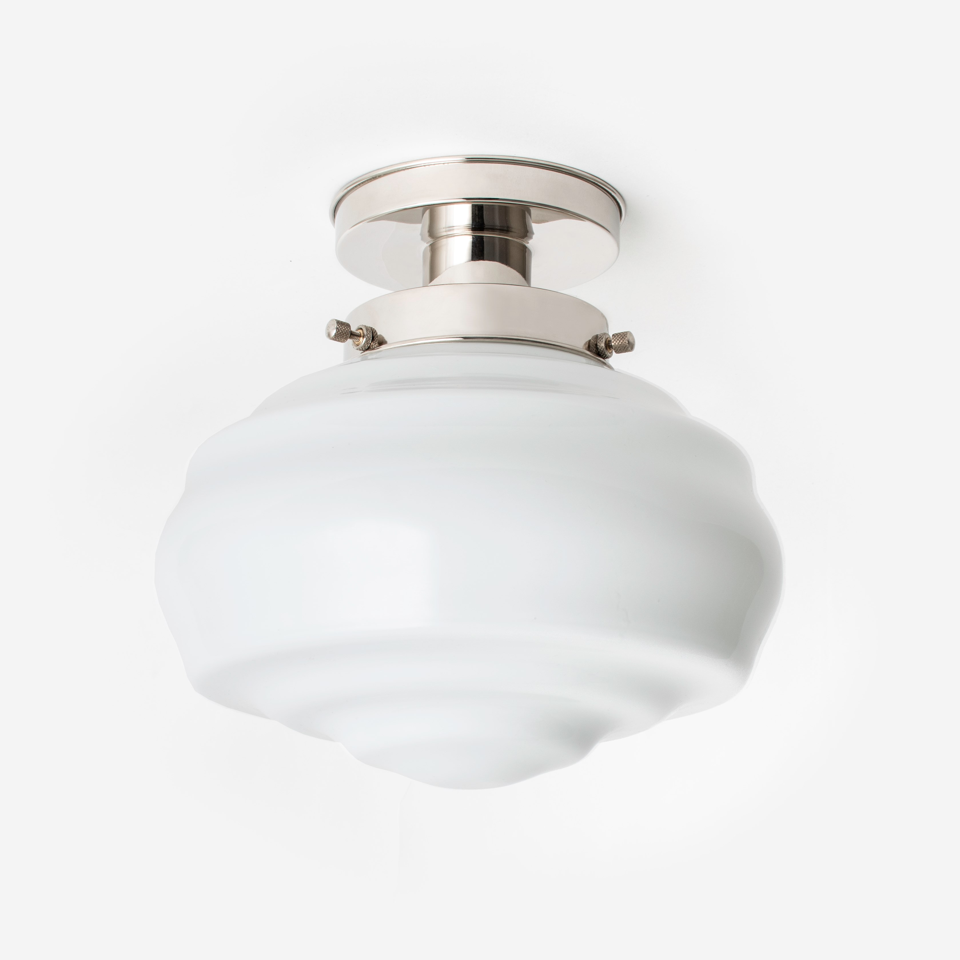 Deckenlampe Alphonse 20's Nickel