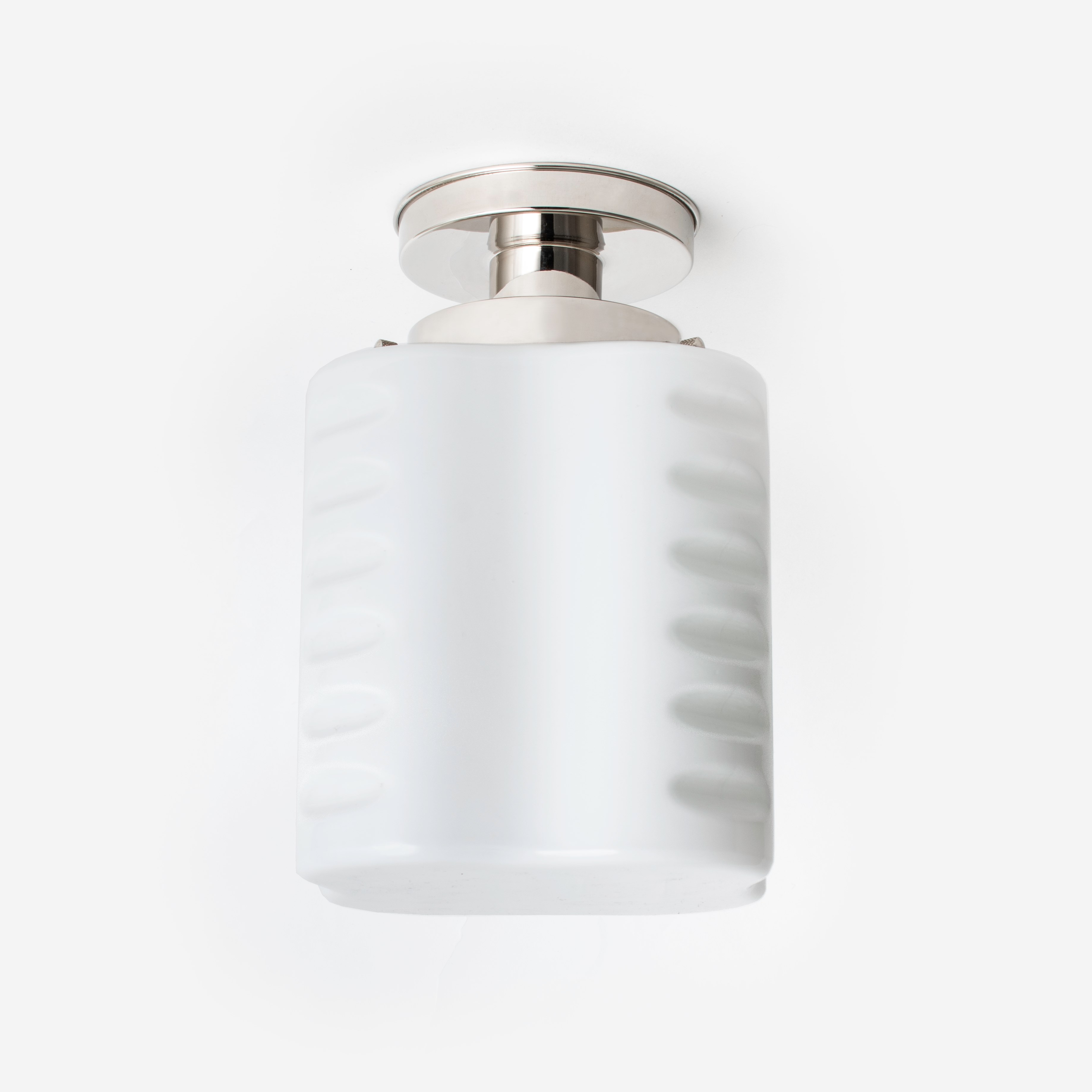 Deckenlampe De Klerk 20's Nickel