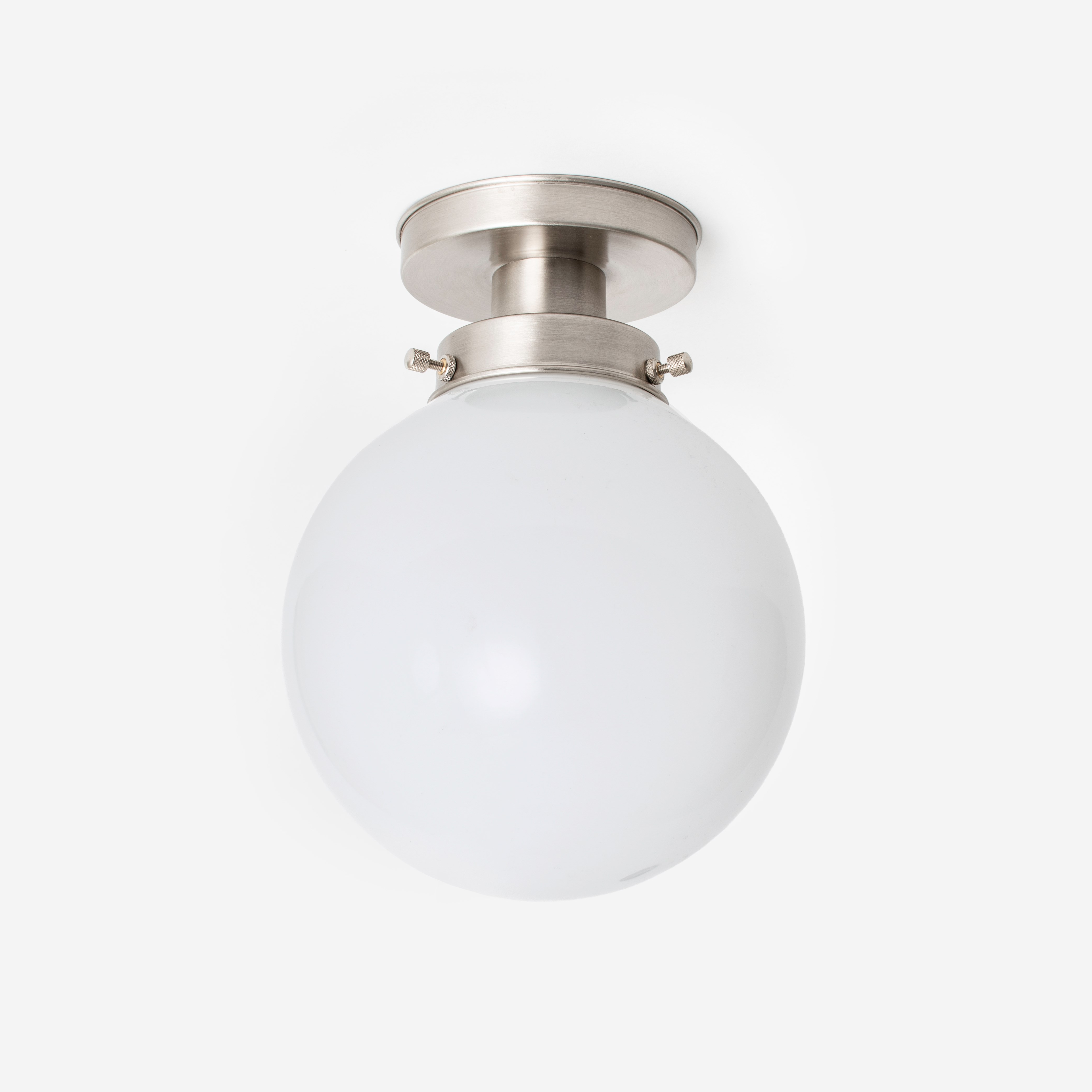 Deckenlampe Globe Ø 20 20's Mattnickel