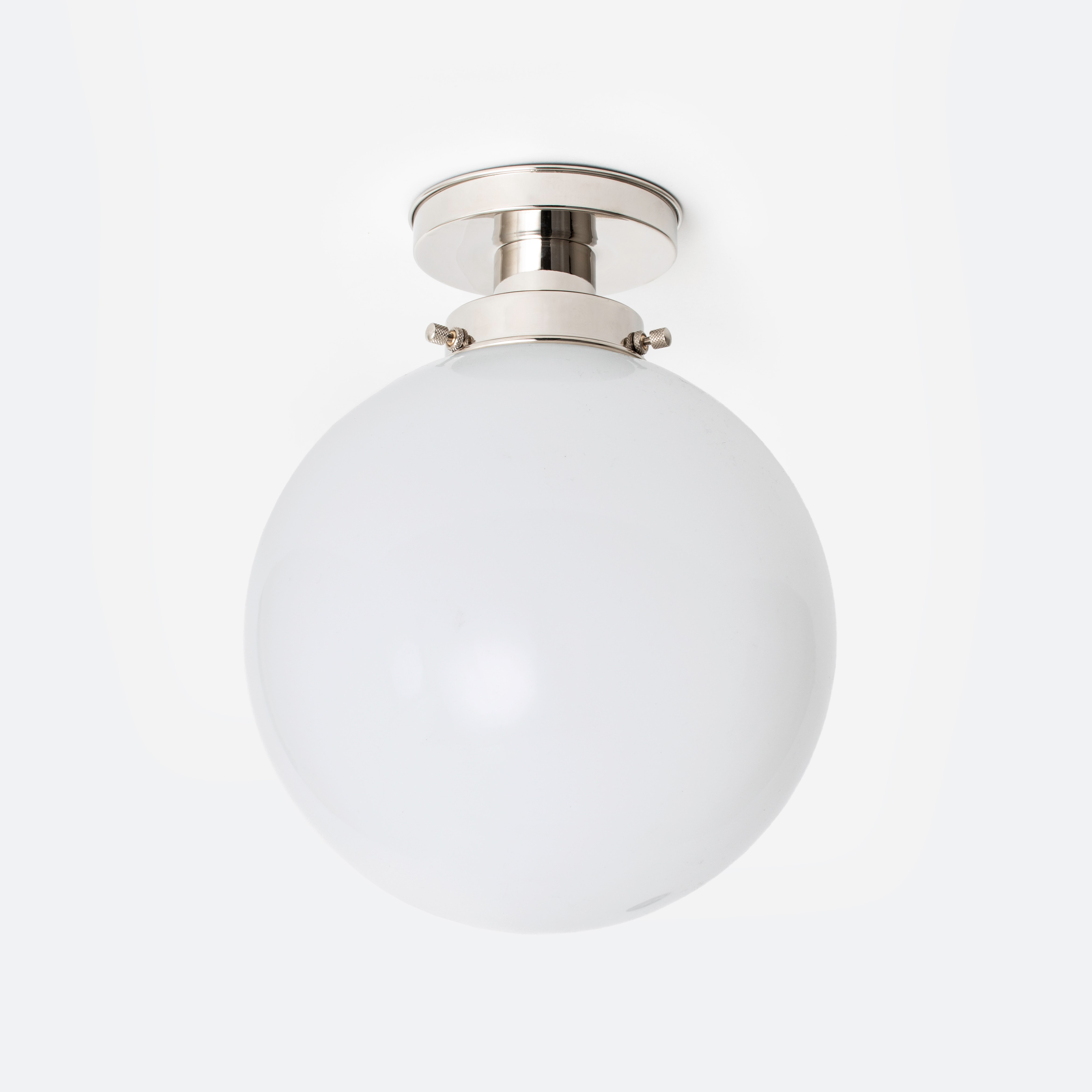 Deckenlampe Globe Ø 25 20's Nickel