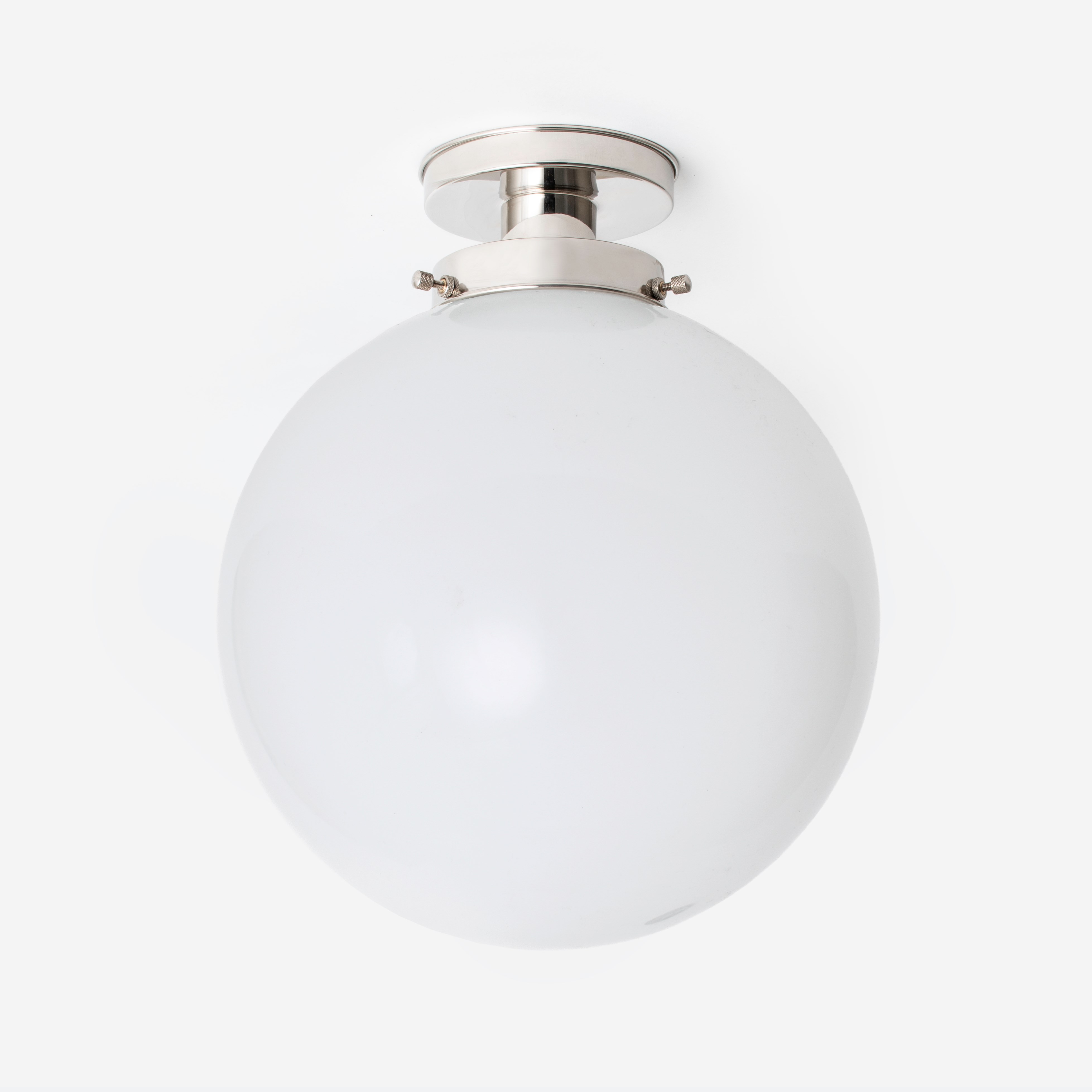 Deckenlampe Globe Ø 30 20's Nickel