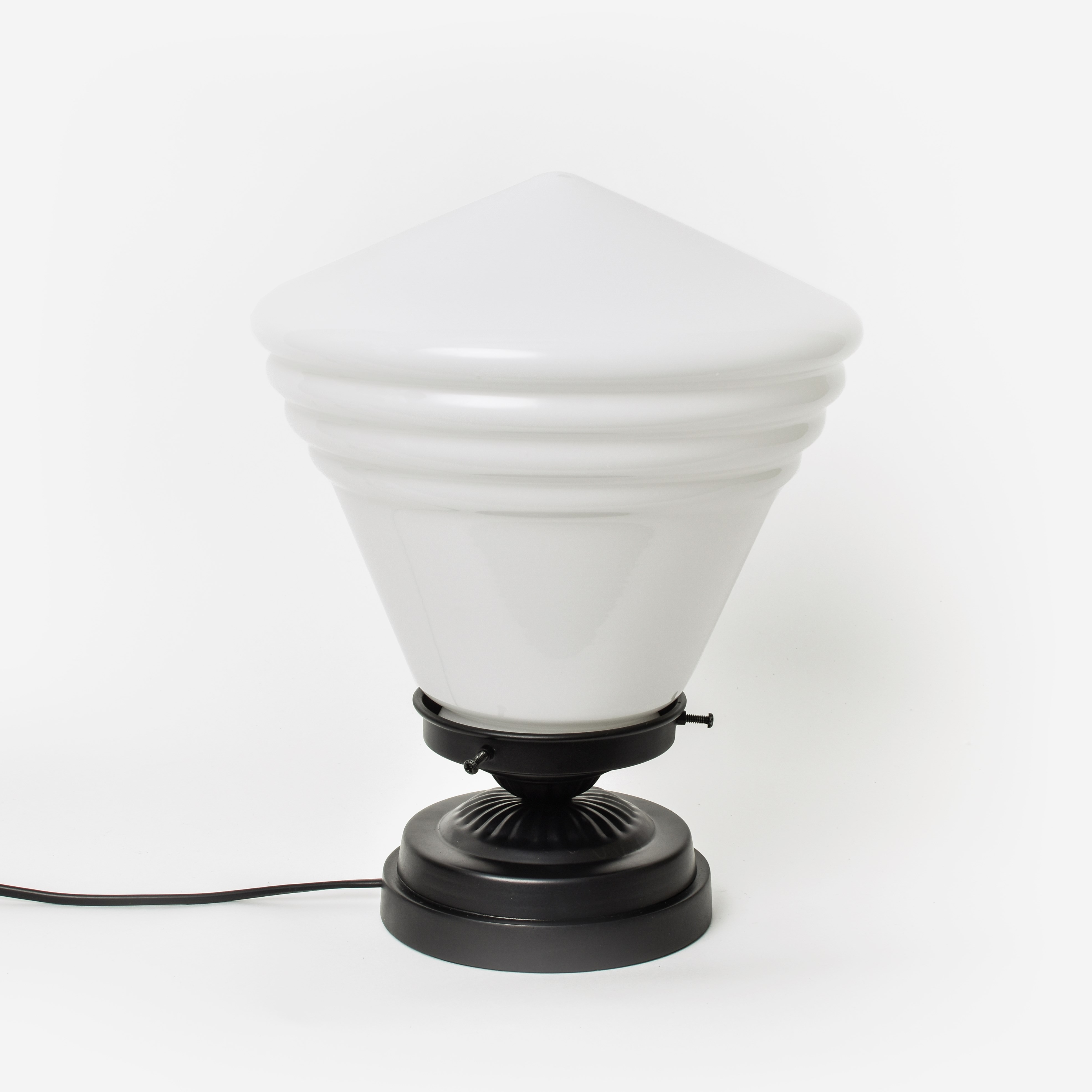 Niedrige Tischlampe School de Luxe Medium Moonlight 