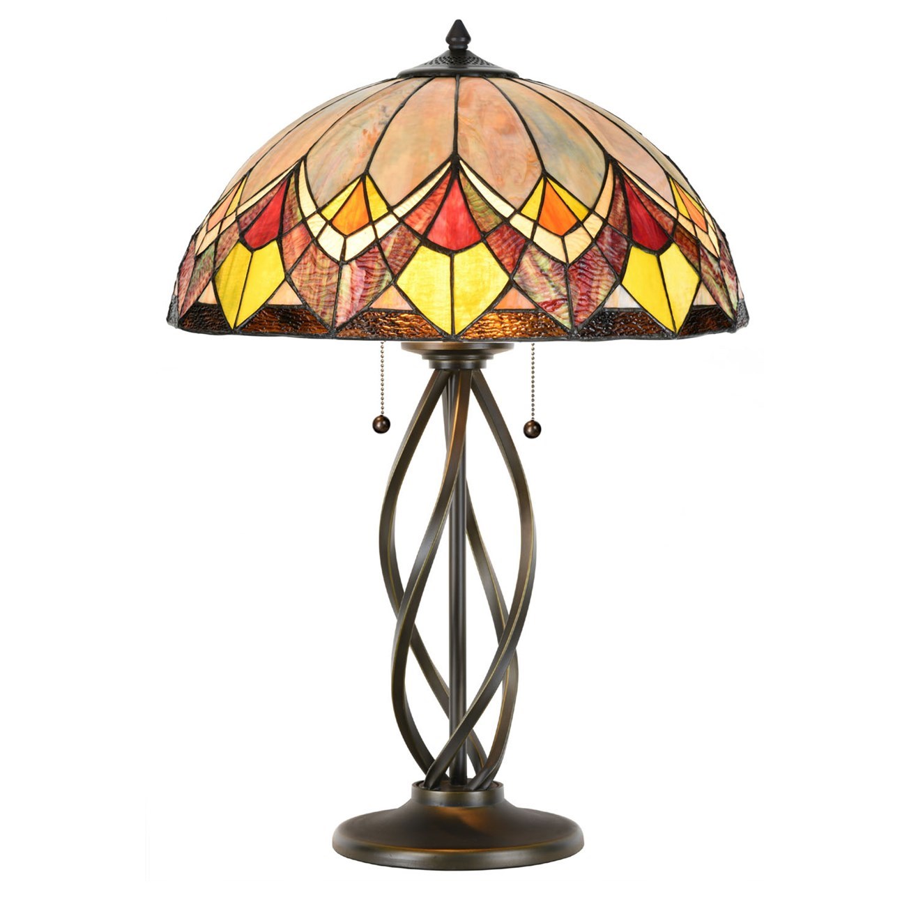 Tiffany Tischlampe Salsa Blossom