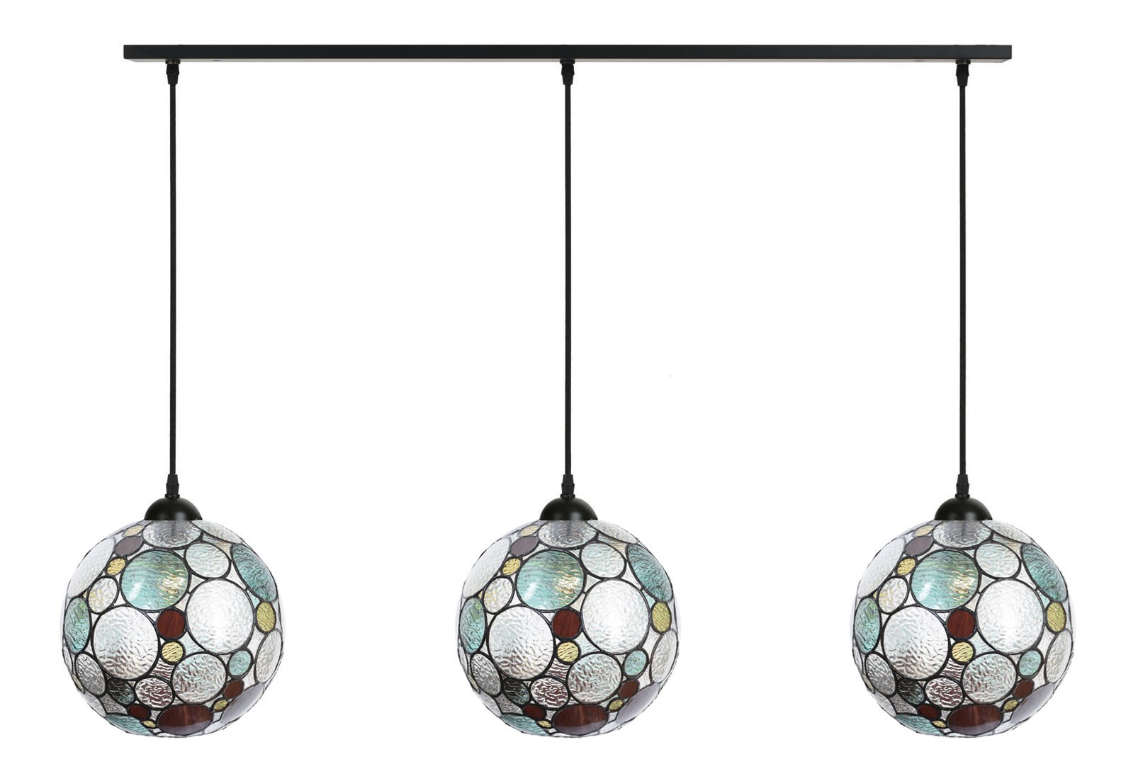 3 x Tiffany Endless auf Deckenbalken