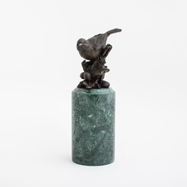 Bronze Skulptur Vogel