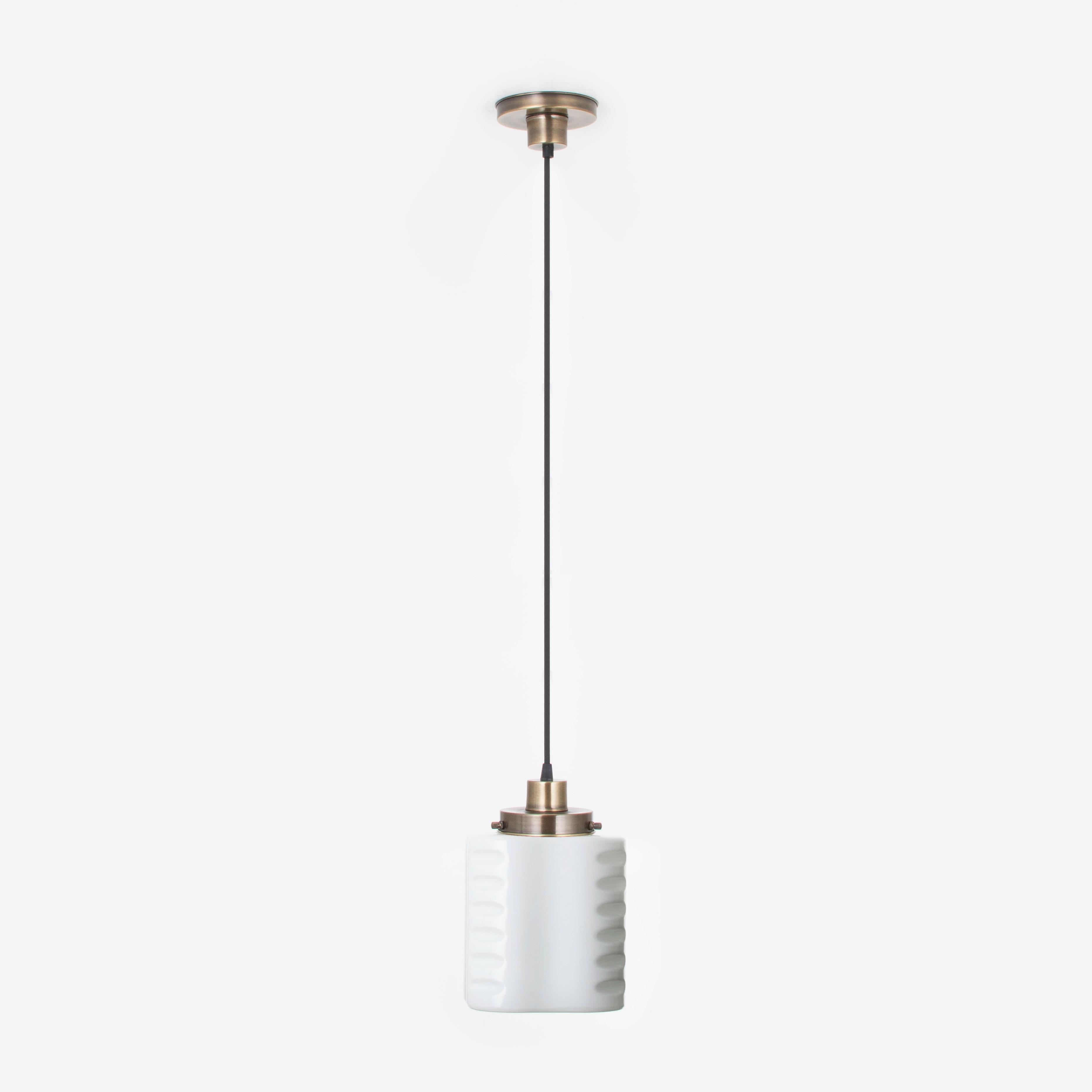 Hängelampe am Kabel De Klerk 20's Bronze
