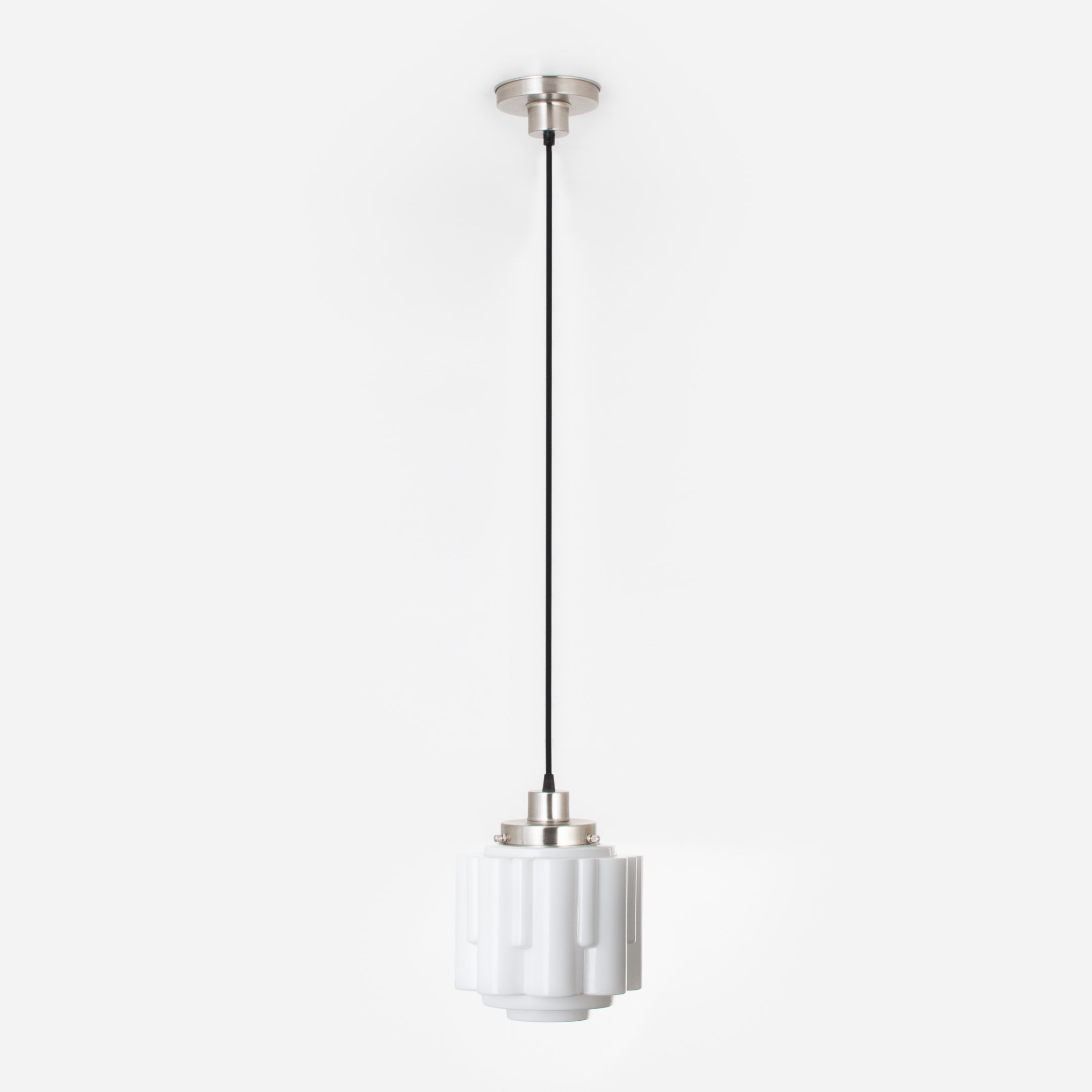Hängelampe am Kabel Circle 20's Nickel matt