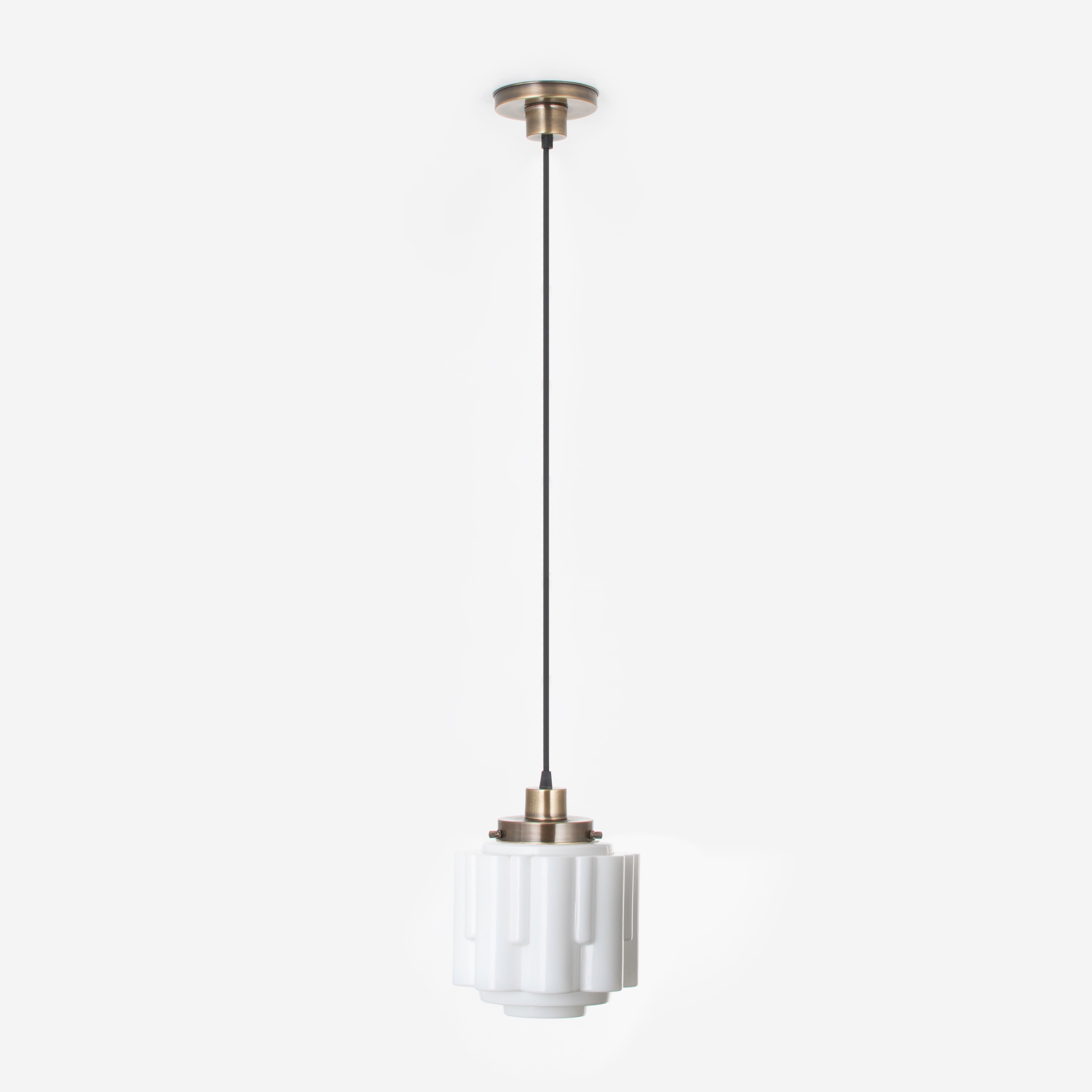 Hängelampe am Kabel Circle 20's Bronze