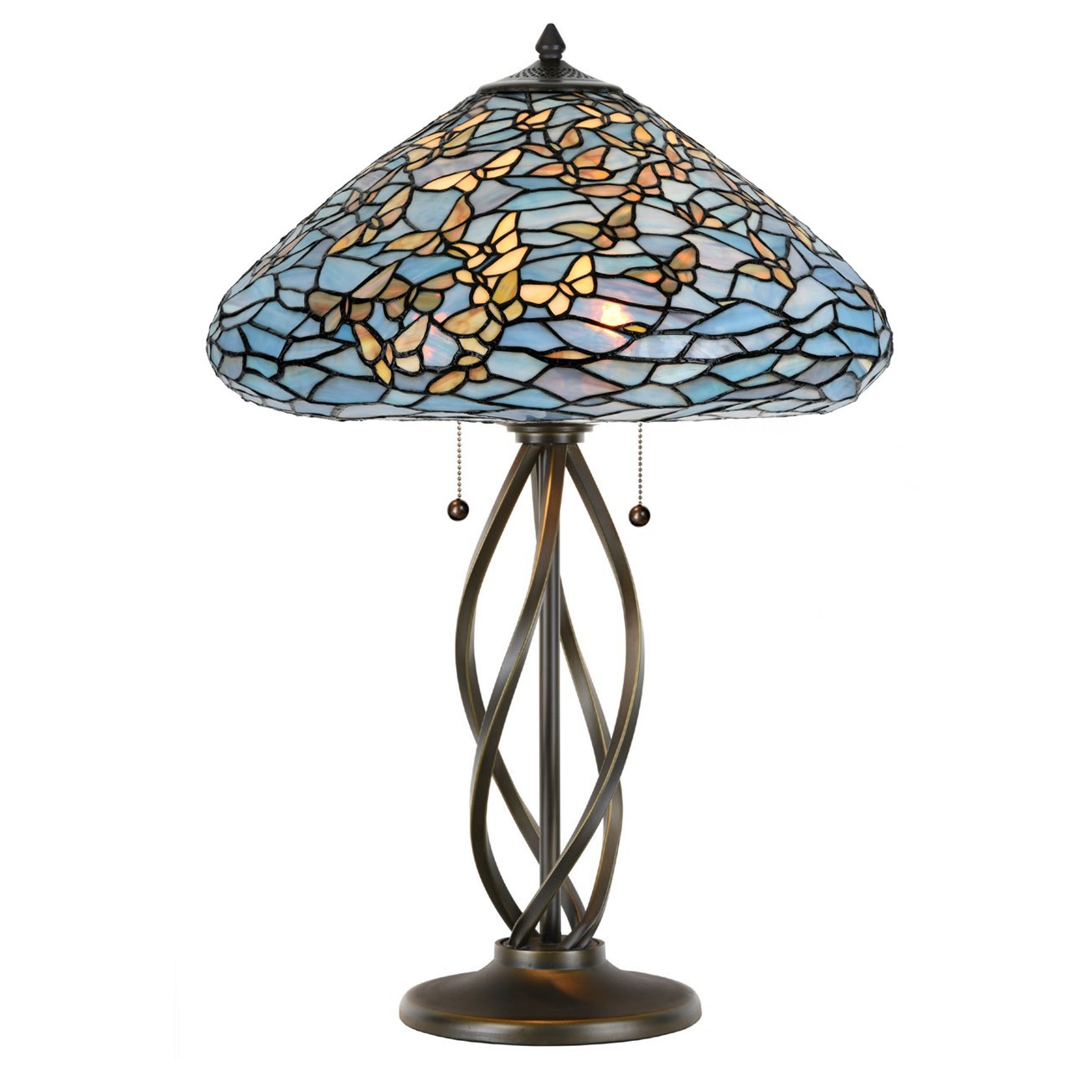 Tiffany Tischlampe Salsa Fly Away